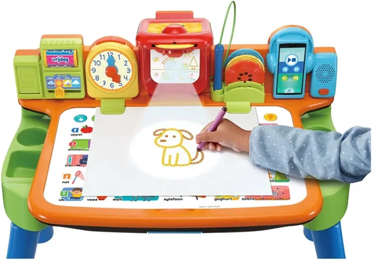 VTech Mijn Magisch Bureau 5-in-1 - Groen/Blauw