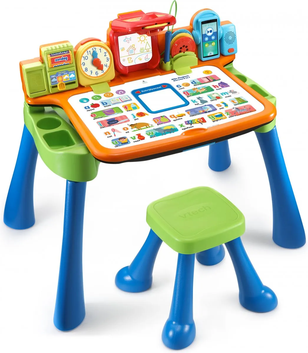 VTech Mijn Magisch Bureau 5-in-1 - Groen/Blauw