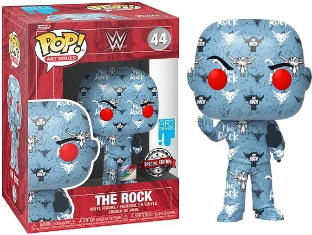 Funko Pop! Artist Series WWE The Rock US Exclusive 59560
