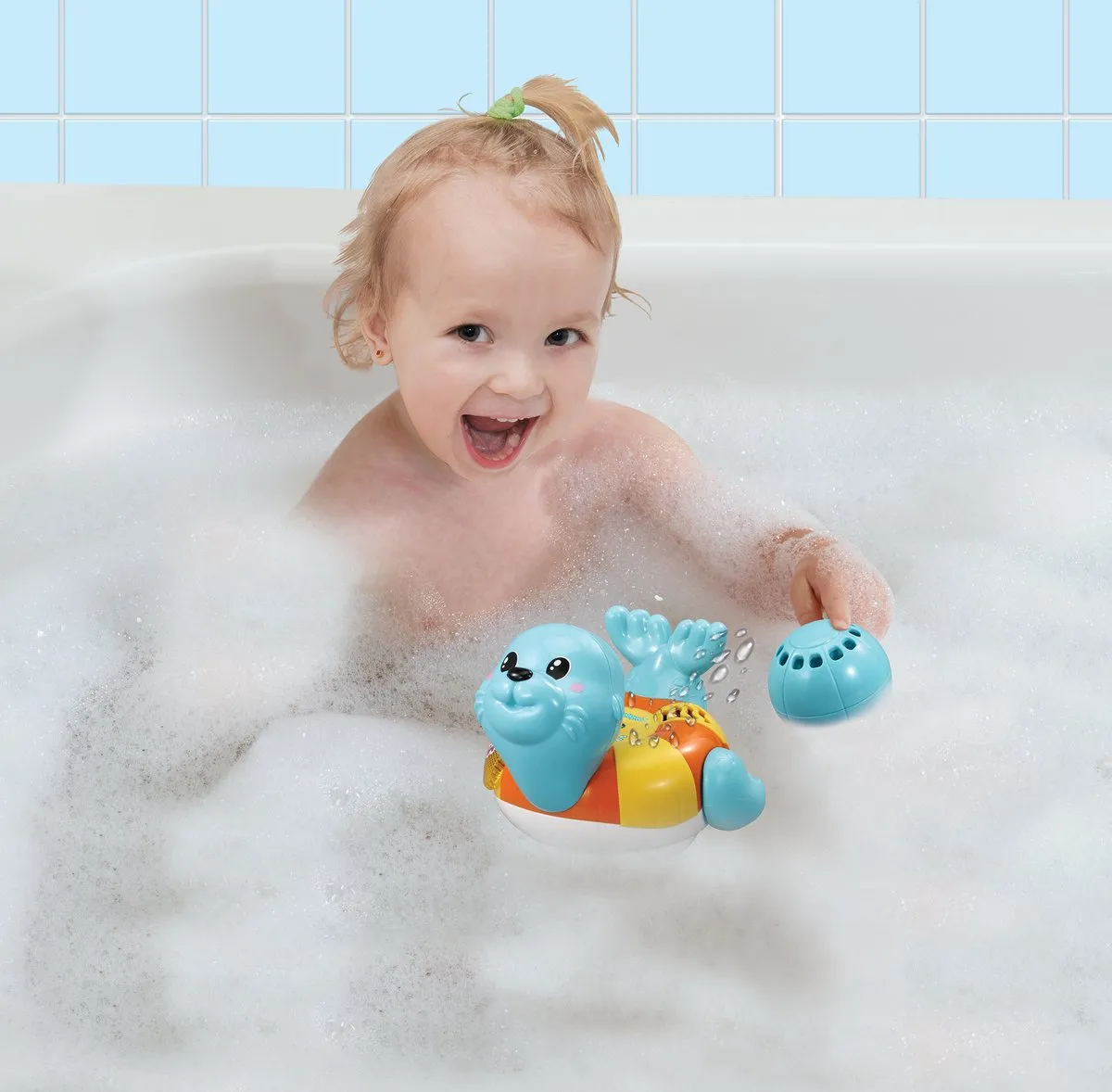 VTech Blub Blub Waterpret Zeeleeuw - Badspeelgoed 1-3 Jaar - Multicolor
