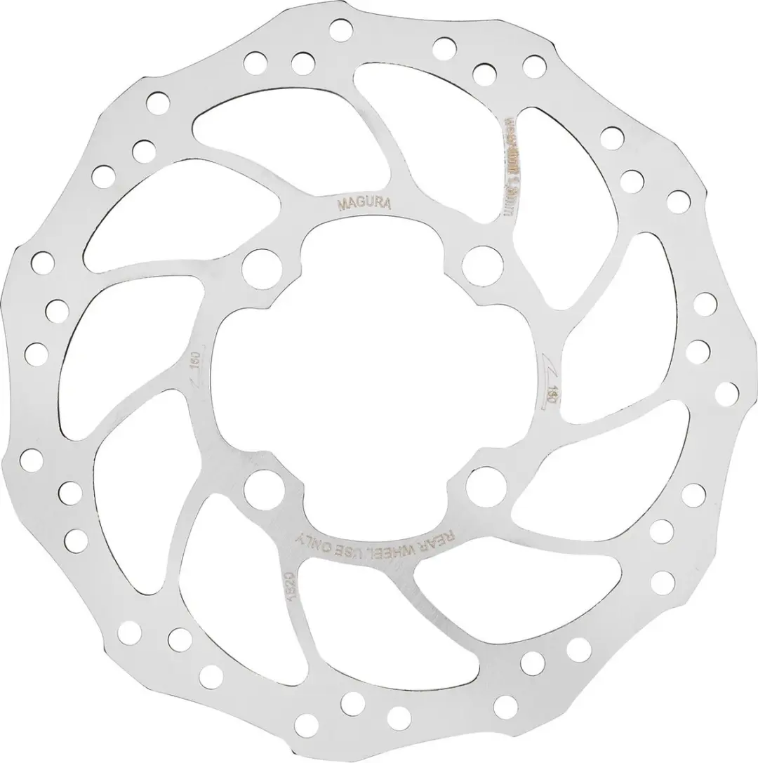 Magura Storm Rohloff Remschijf 180mm - Zilver - afbeelding 3 van 6