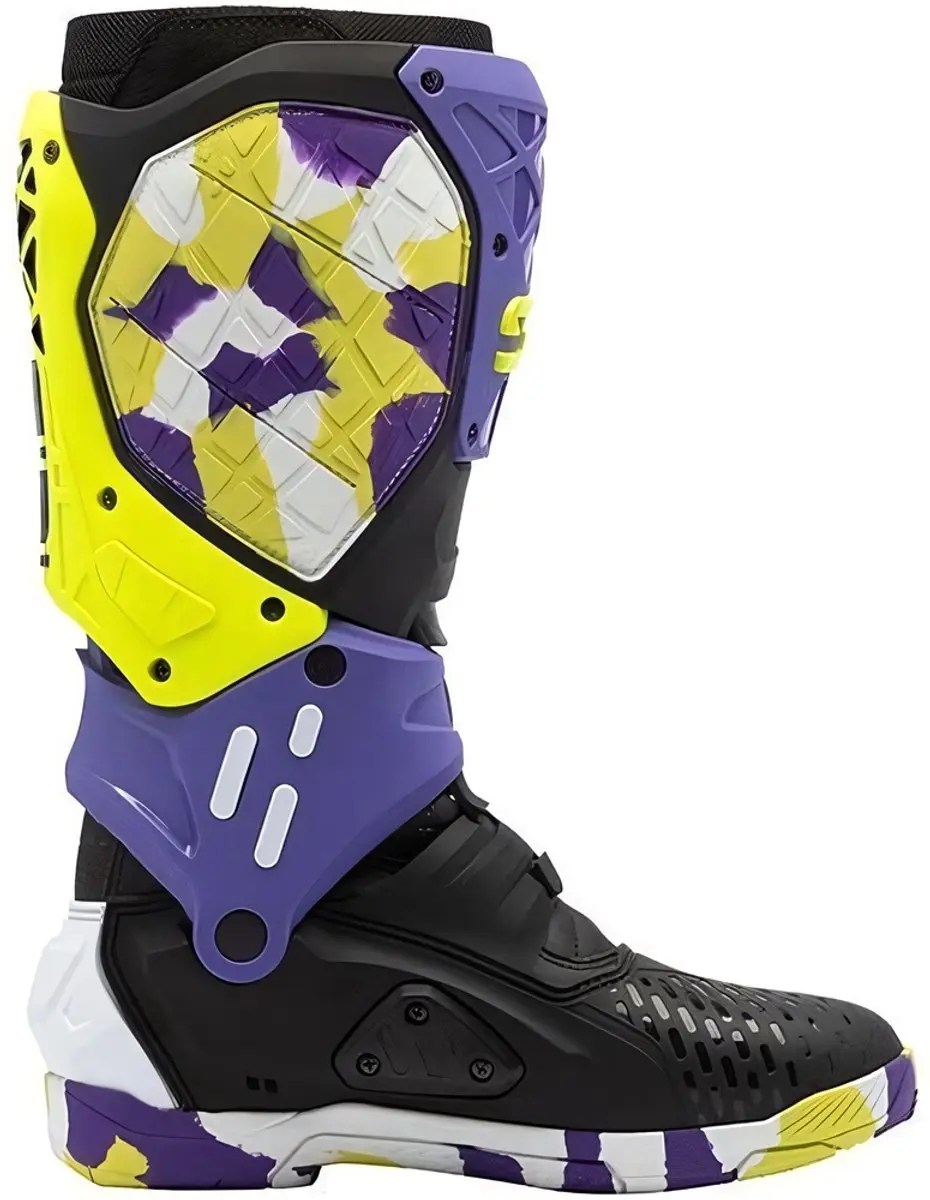 Sidi Crossair-X Motorcrosslaarzen 44 - Zwart/Paars