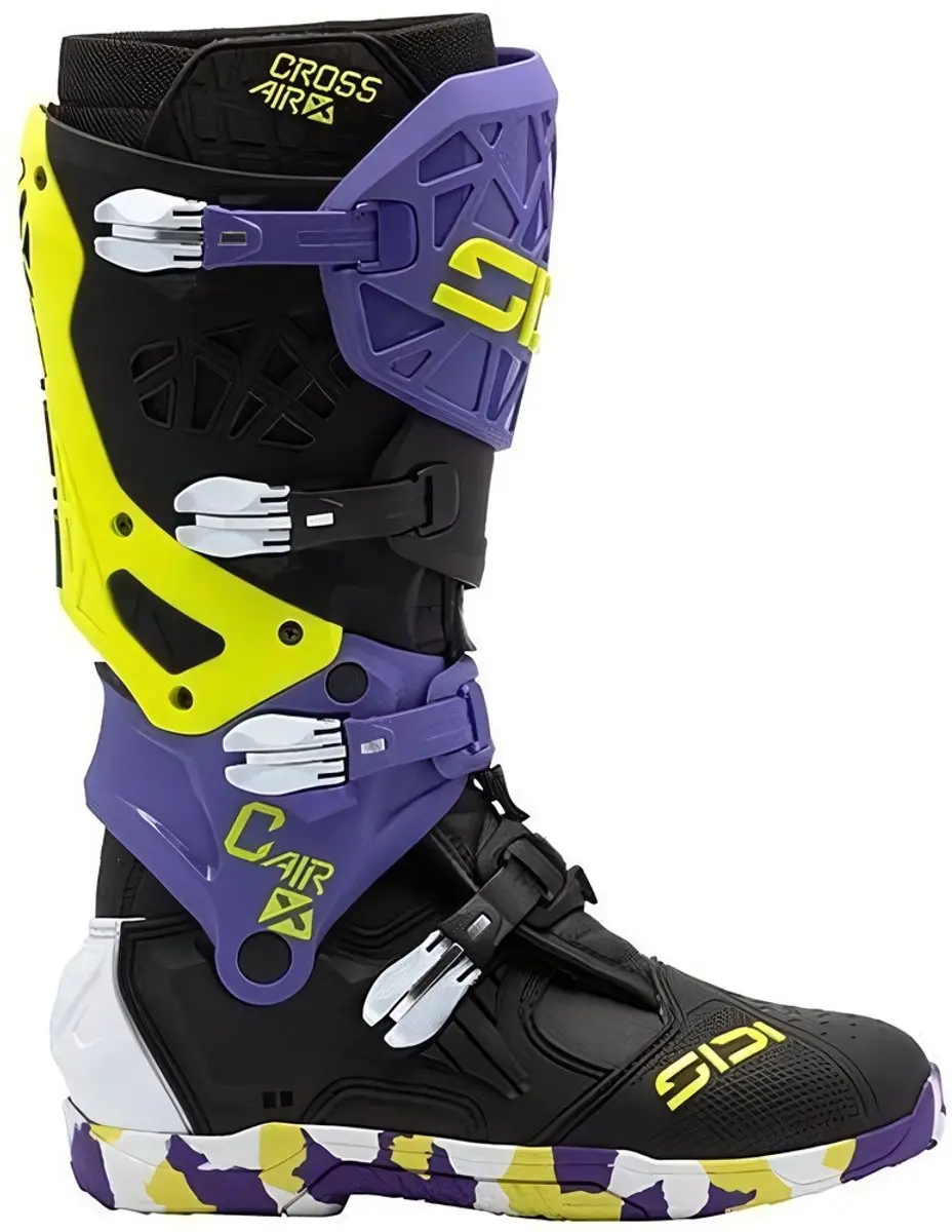 Sidi Crossair-X Motorcrosslaarzen 44 - Zwart/Paars