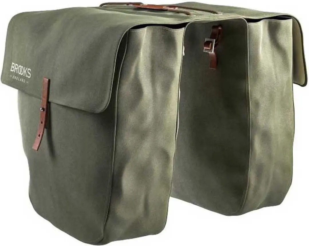 Brooks Bricklane Panniers - 15L - Sage Groen/Honing - afbeelding 4 van 6