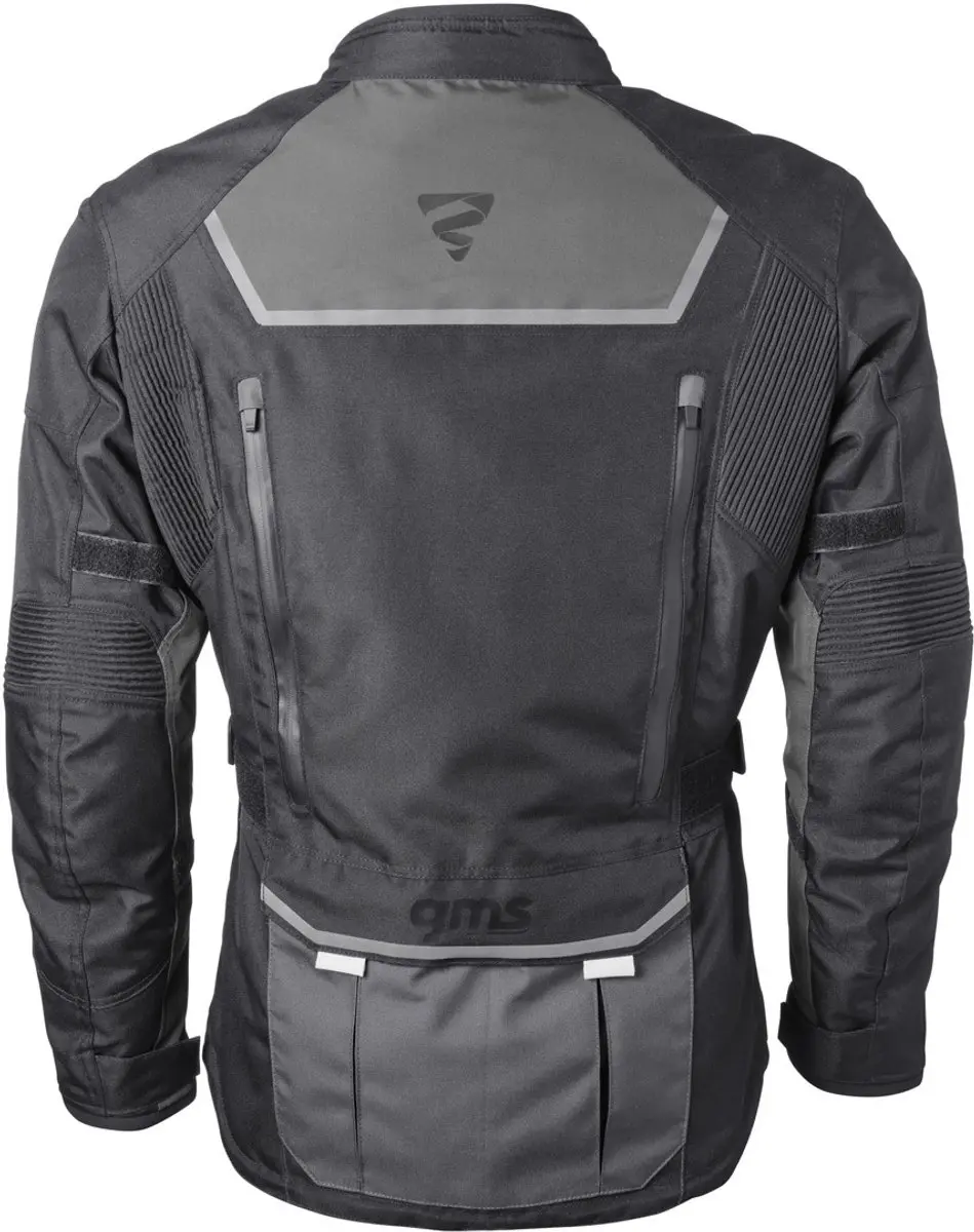Gms Twister Neo Motorjas - Zwart/Grijs - 2XL