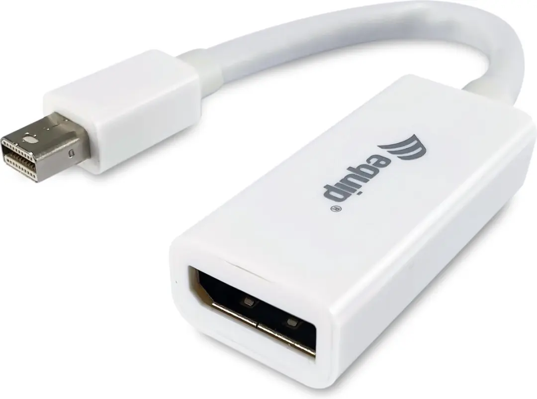 Equip 133440 video kabel adapter 0,15 m Mini DisplayPort DisplayPort Wit