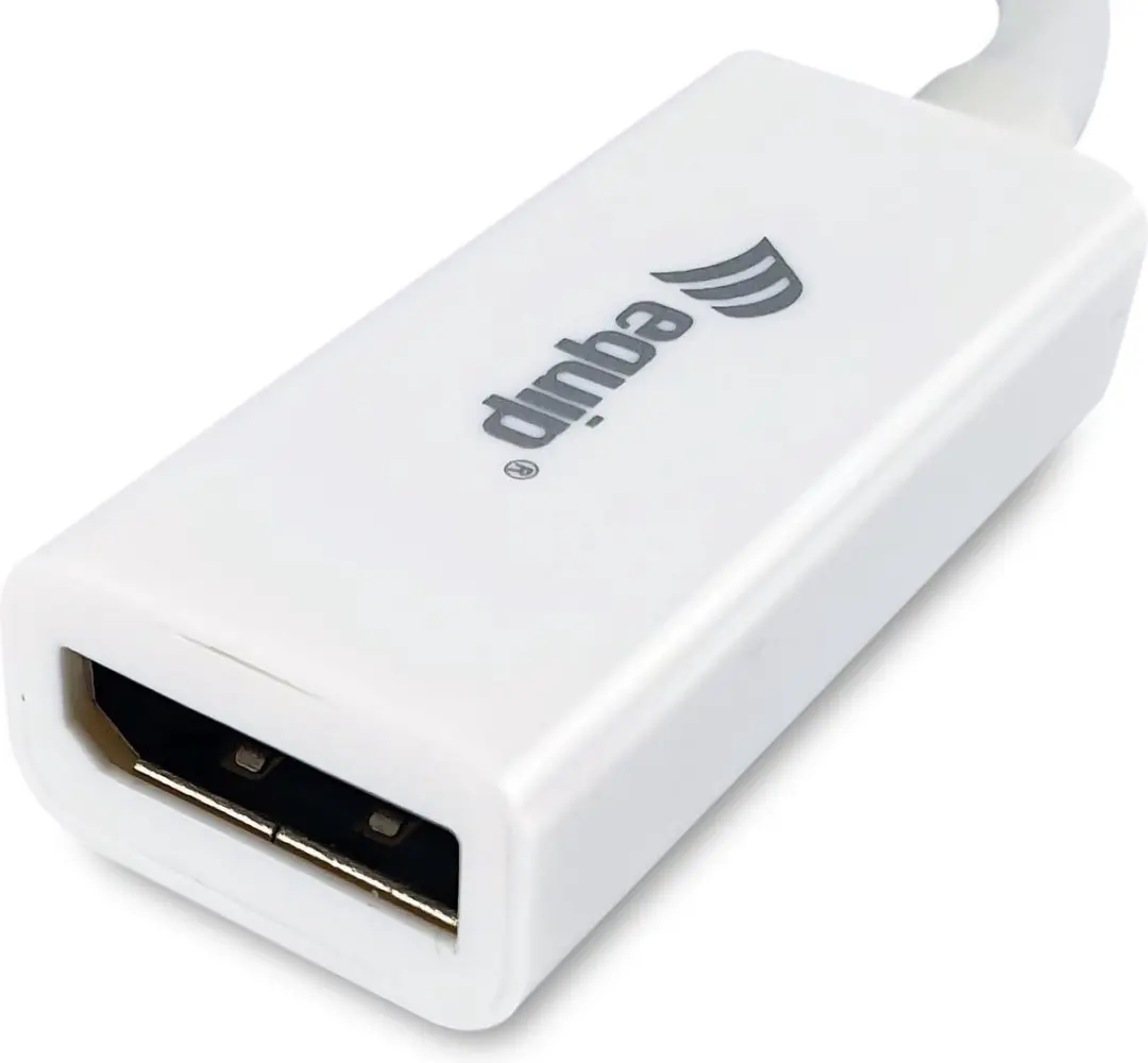 Equip 133440 Mini DisplayPort naar DisplayPort Adapter - Wit - afbeelding 3 van 5