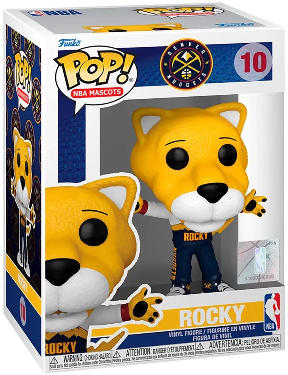 Funko POP! NBA Denver Nuggets Rocky #10 - Multicolor