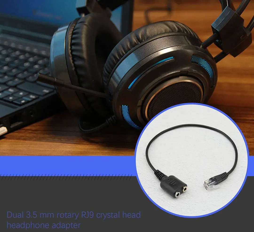 Equip 147944 Audiokabel RJ-9 - 0,25m - 2x3,5mm Zwart - afbeelding 4 van 6