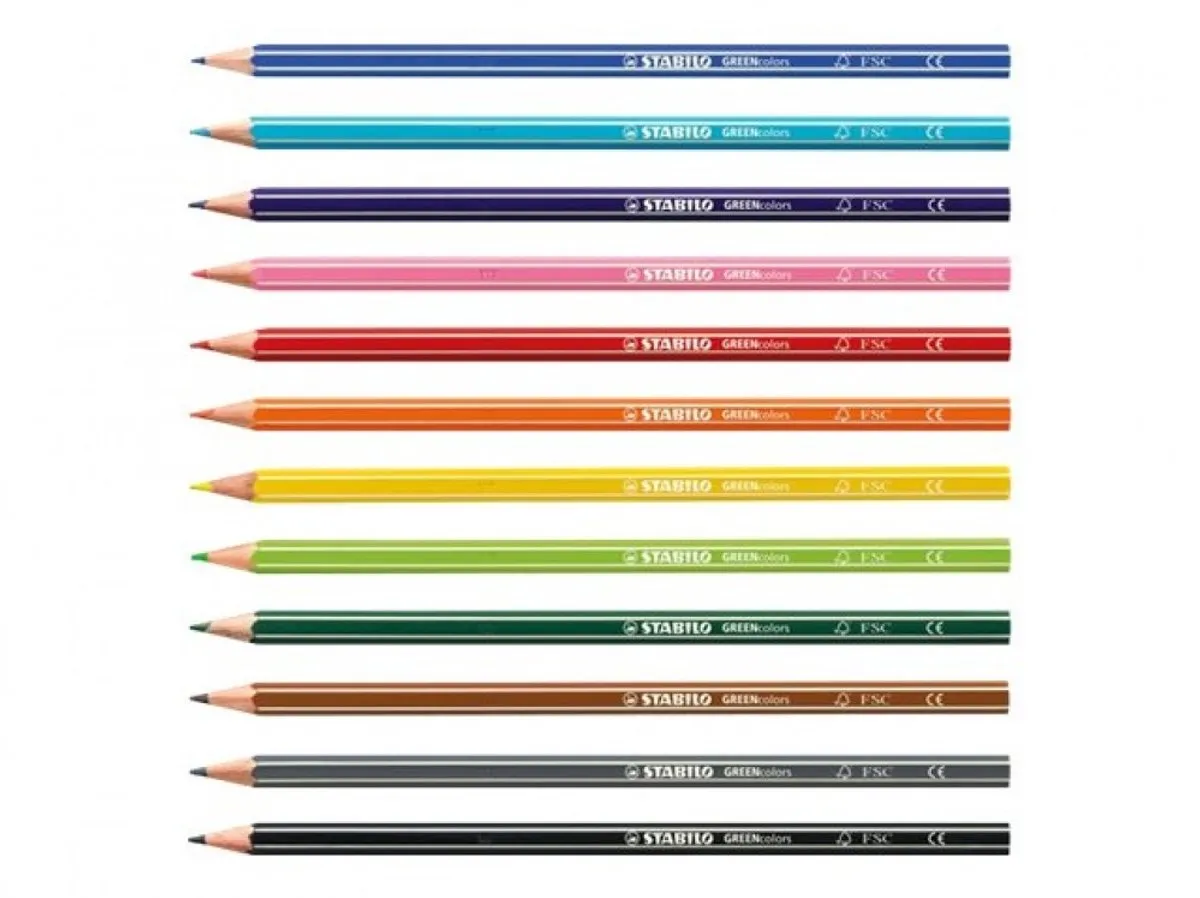 STABILO GREENcolors Kleurpotloden Arty - 12 Kleuren FSC - afbeelding 6 van 6