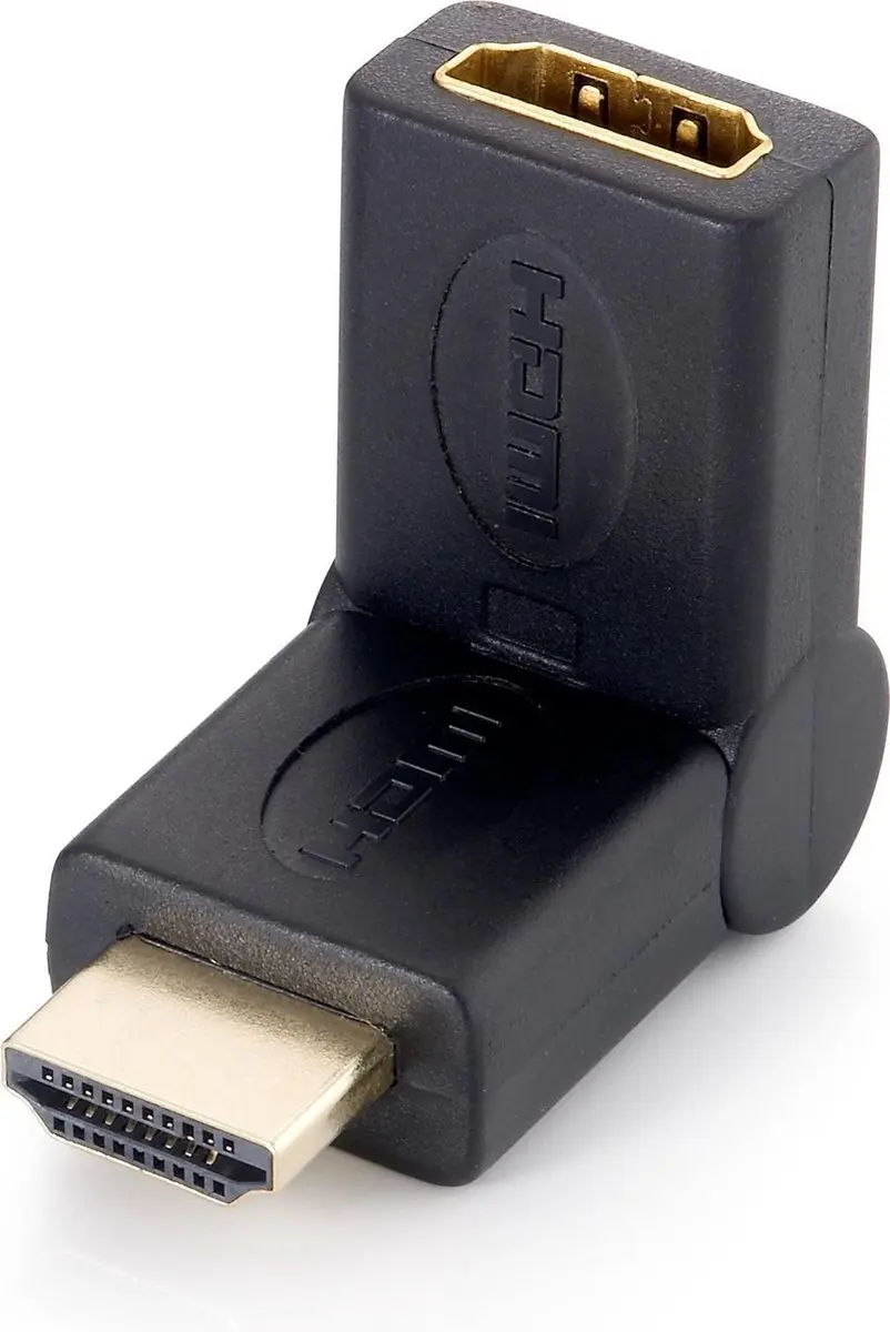 Equip 118911 adapter HDMI Zwart