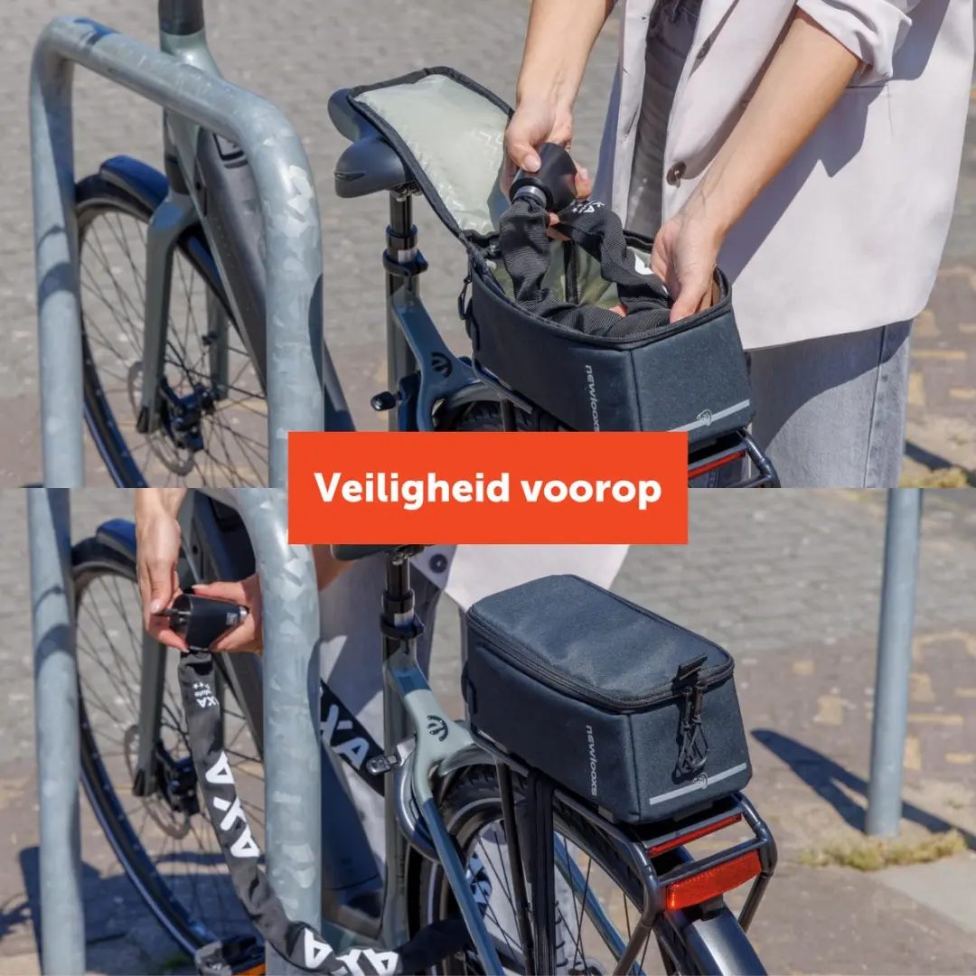 New Looxs Sports Trunkbag Lock MIK 2.0 - 4,5L - Zwart
