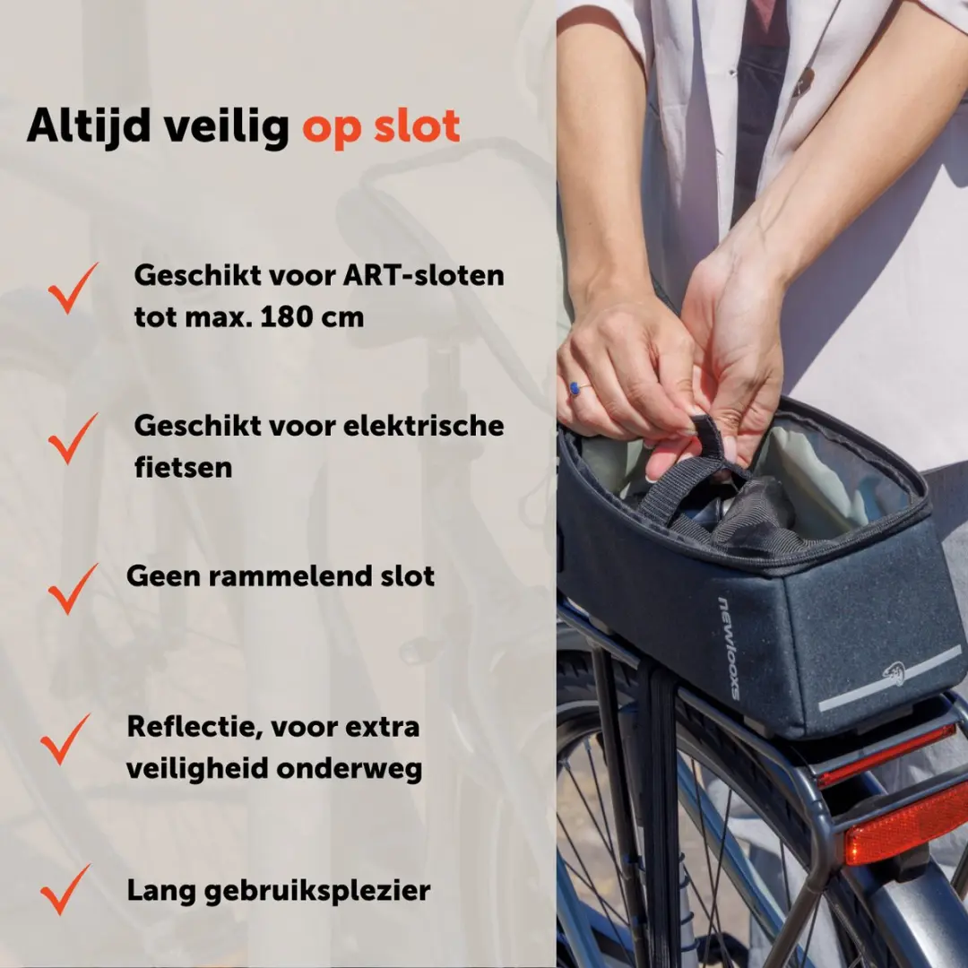 New Looxs Sports Trunkbag Lock MIK 2.0 - 4,5L - Zwart