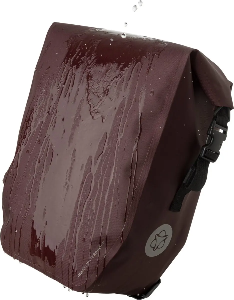 AGU Clean Shelter Fietstas Large 21L - Bruin
