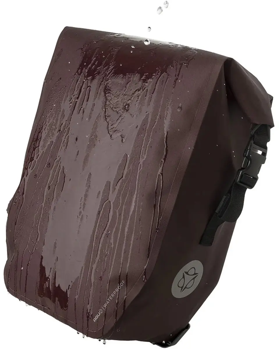AGU Clean Shelter Fietstas Large 21L - Bruin