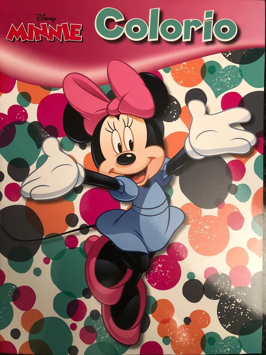 Disney Minnie Mouse Kleurboek - Multi Kleuren