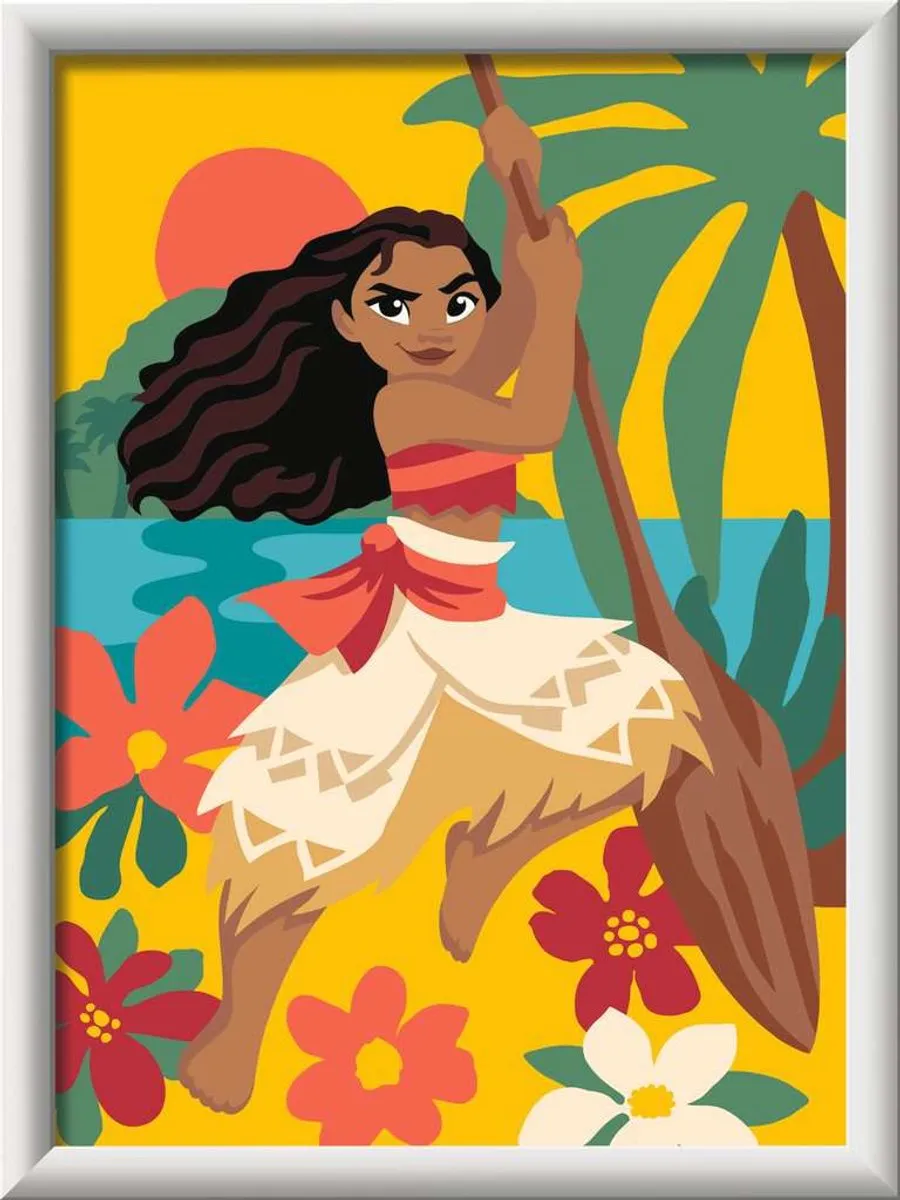 Ravensburger CreArt Vaiana's Adventures Schilderen op Nummer