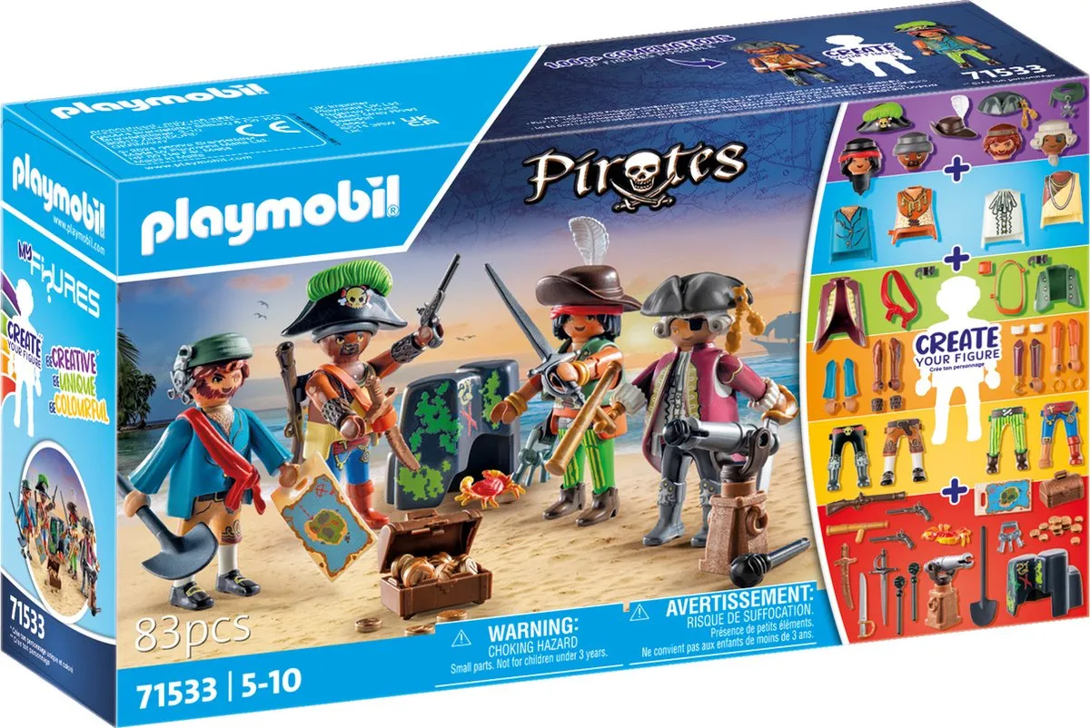 Playmobil Pirates My Figures 71533