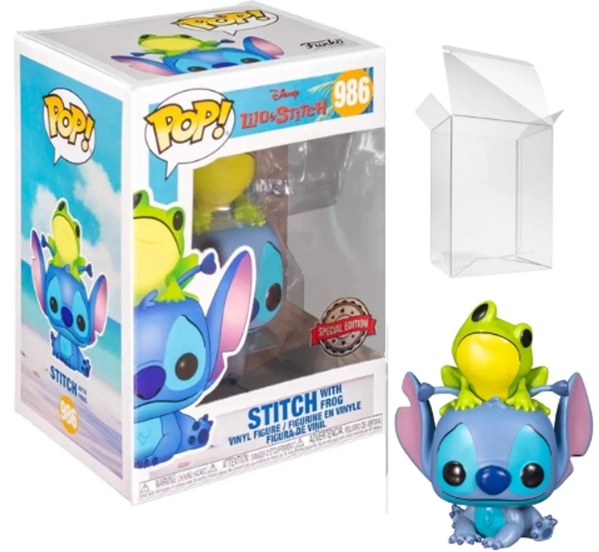 Funko Pop! Lilo & Stitch Stitch with Frog 51795