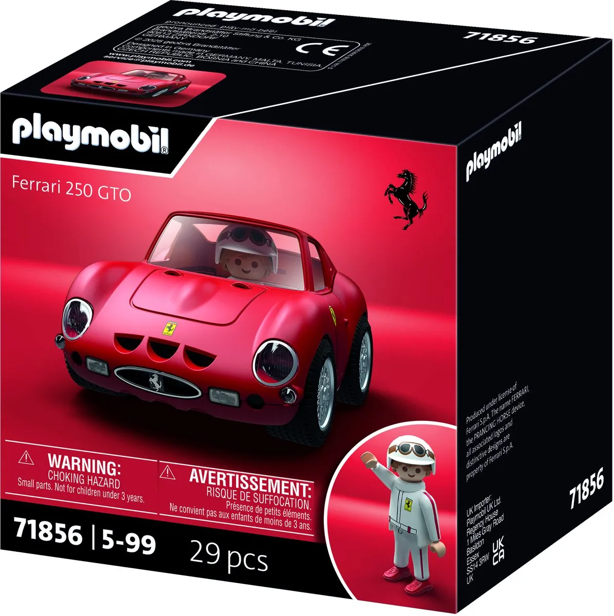Playmobil Ferrari 250 GTO Collector Cars 71856 - Multicolor