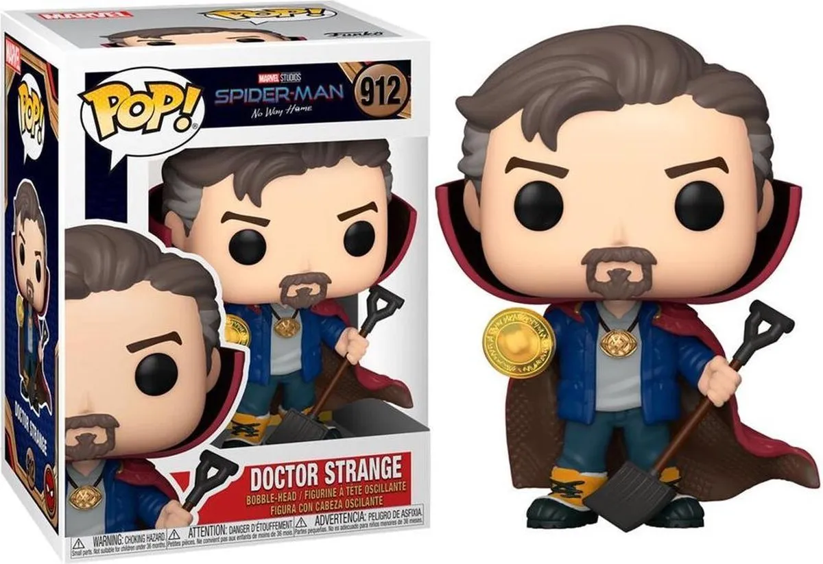 Funko Doctor Strange Spider-Man Pop! FK56828 - 9cm - afbeelding 6 van 6