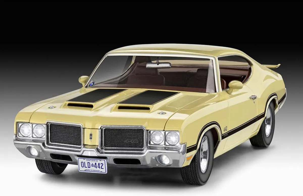 Revell 07695 1971 Oldsmobile 442 Coupe Modelbouwpakket - 1:25 - Multi