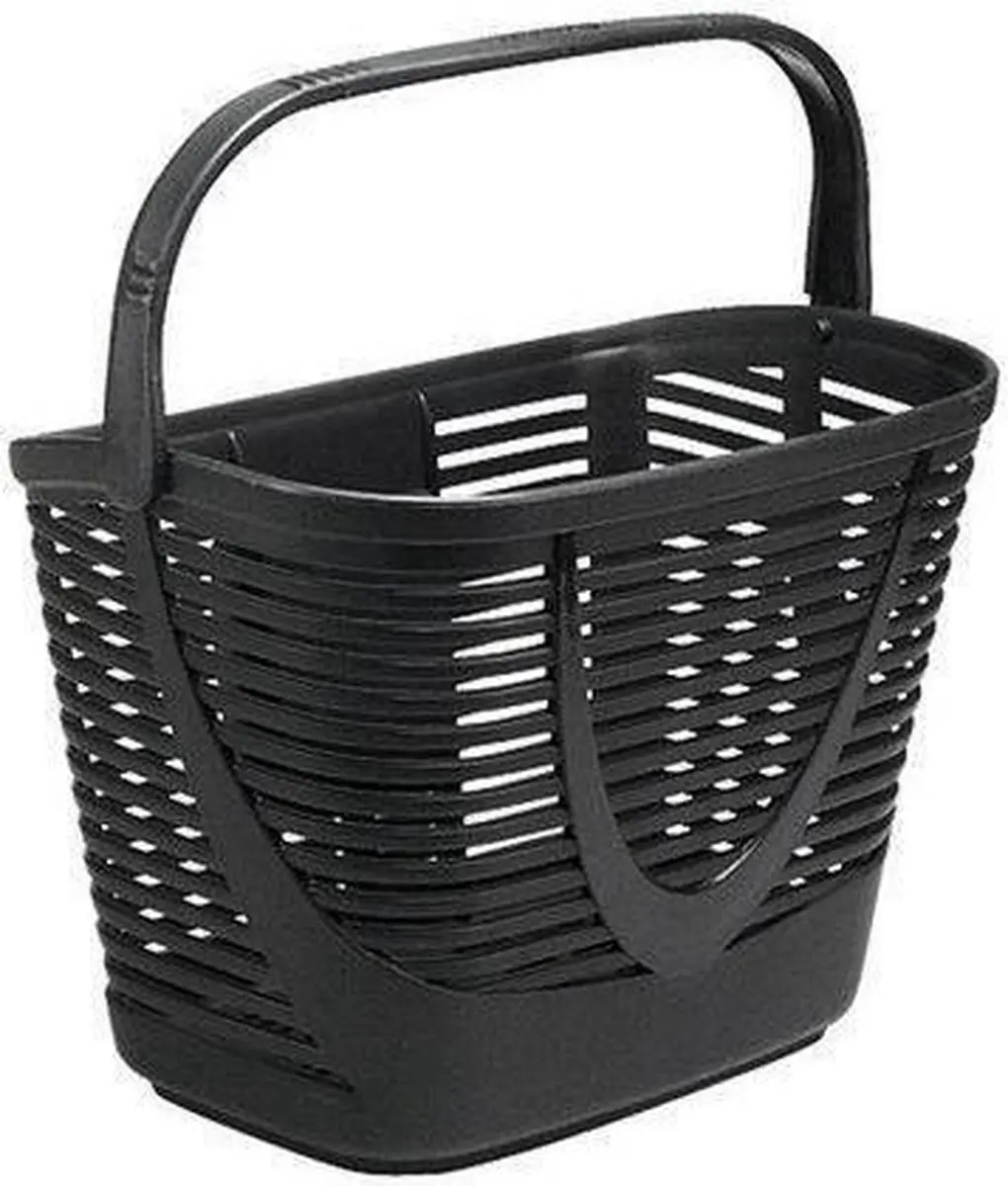 KLICKfix Lamello Mini Fietsmand 12L - Zwart - afbeelding 6 van 6