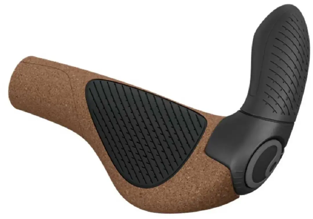Ergon GP3 S Evo Biokork Handvatten - Bruin/Zwart