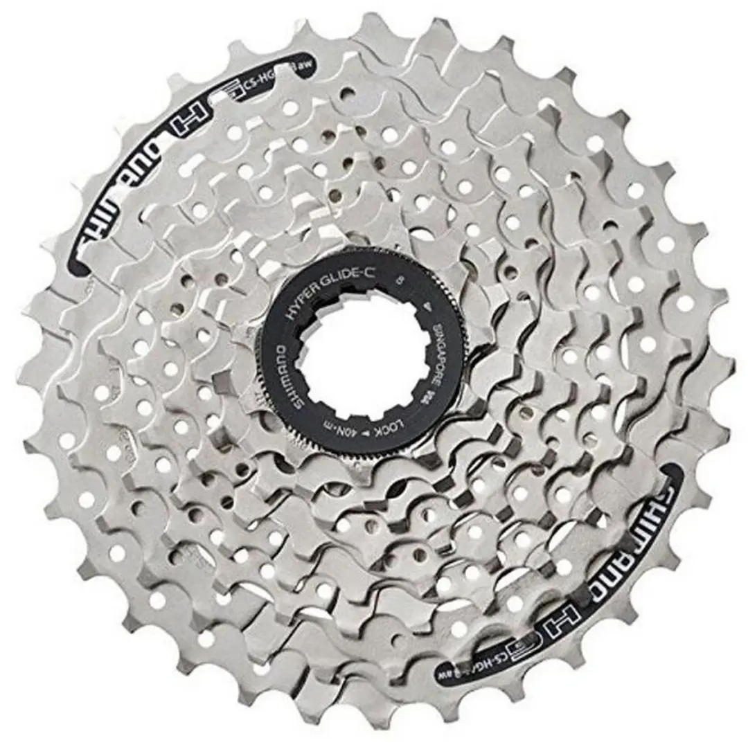 Shimano Acera HG41 8-speed Cassette 11-34T - Zilver