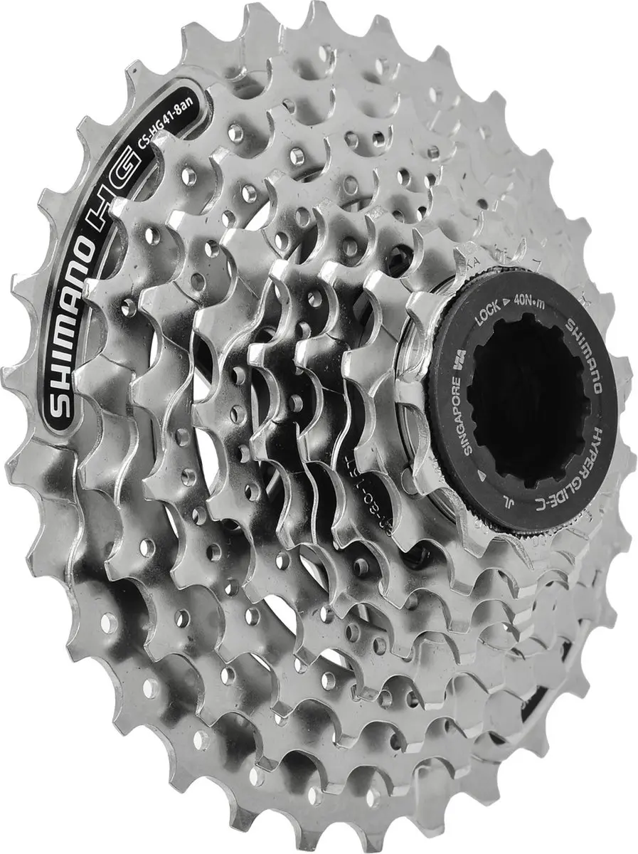 Shimano Acera HG41 8-speed Cassette 11-34T - Zilver