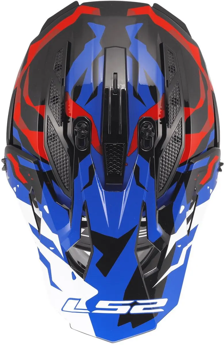 LS2 Fast II Grotesk MX708 Helm - XL - Happy Dreams