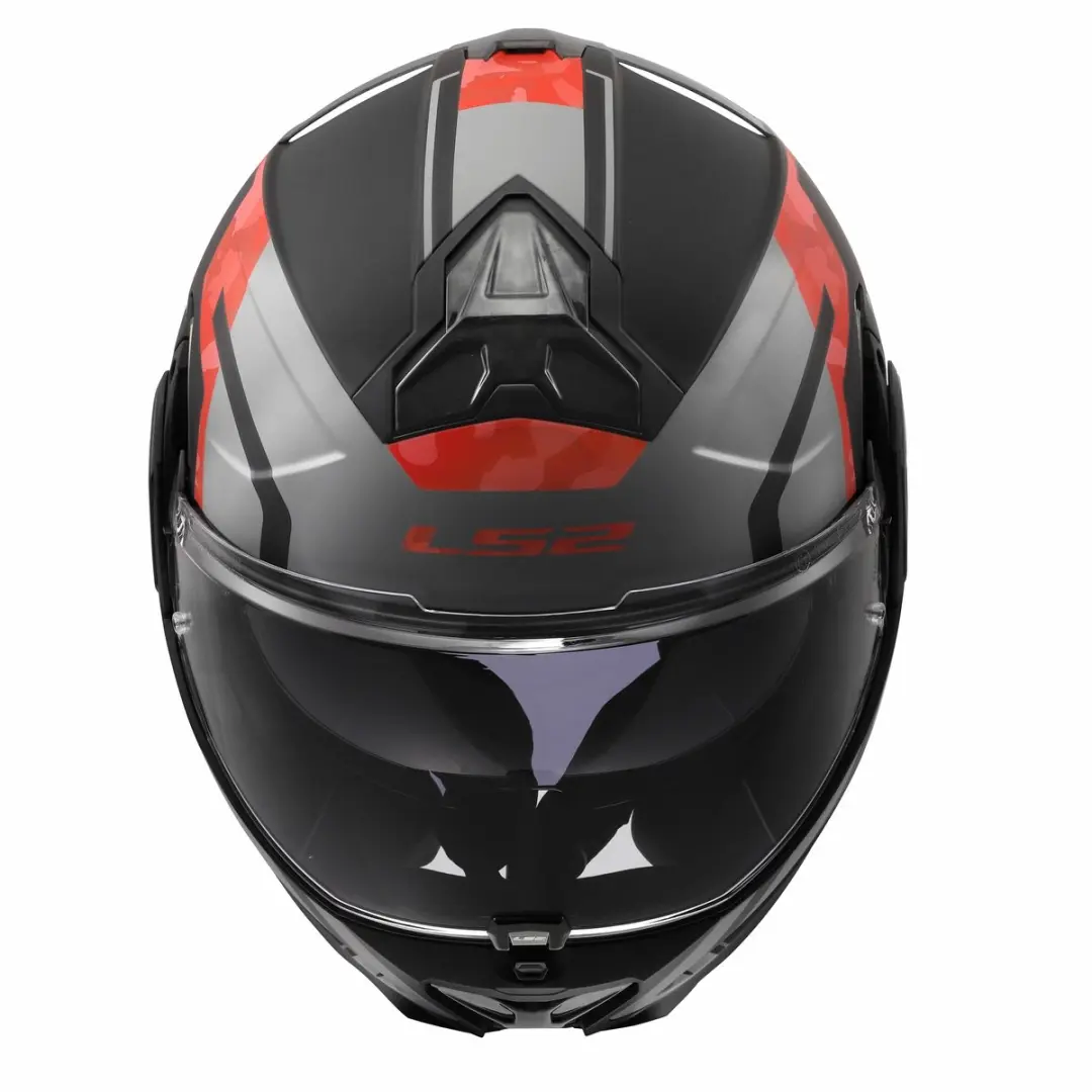 LS2 Helm Advant II FF910 - 3XL - Zwart/Grijs