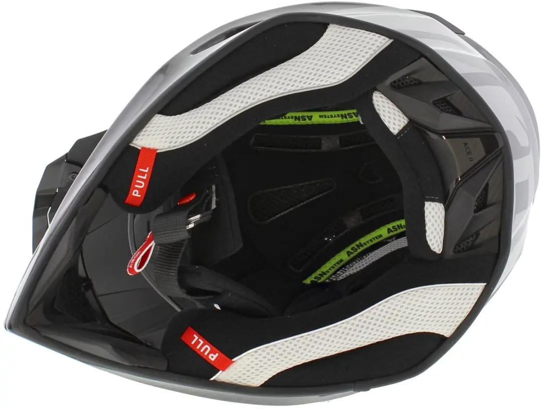 Airoh Aviator Ace 2 Carbon Glossy Crosshelm M - Zwart