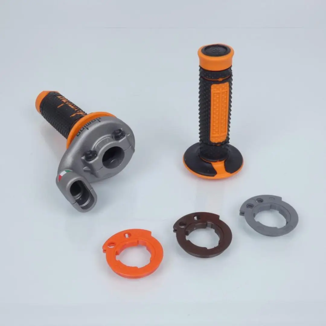 verstelbare oranje gasklep 4t domino krk evo voor ktm 250 exc-f 2017