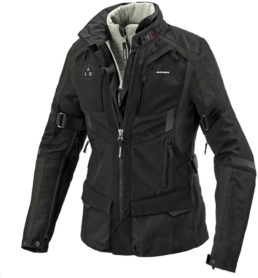 Spidi 4Season Evo Jas Dames Donker Groen Zwart