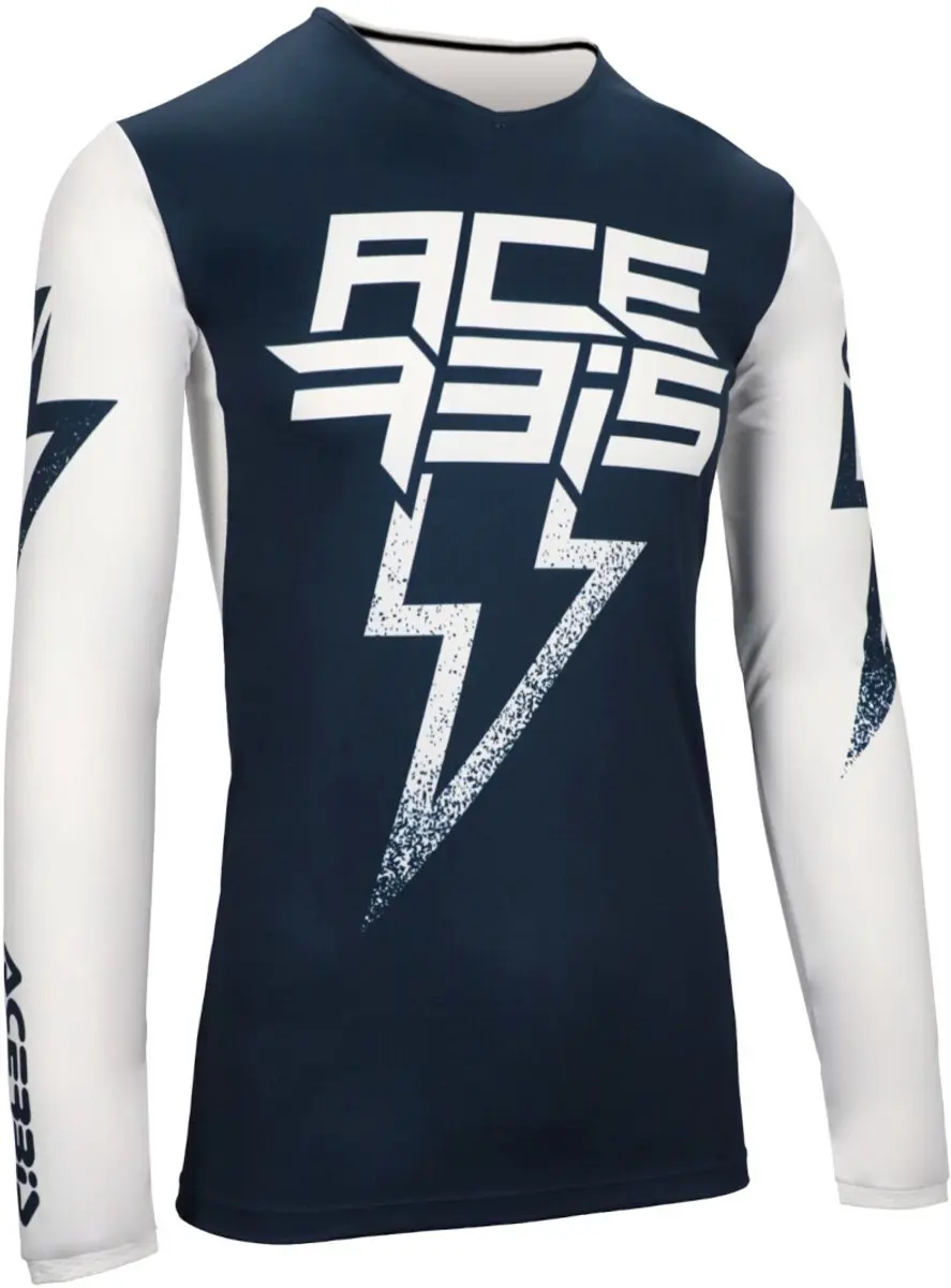 Acerbis X-Flex Blizzard Blauw Wit Cross Jersey