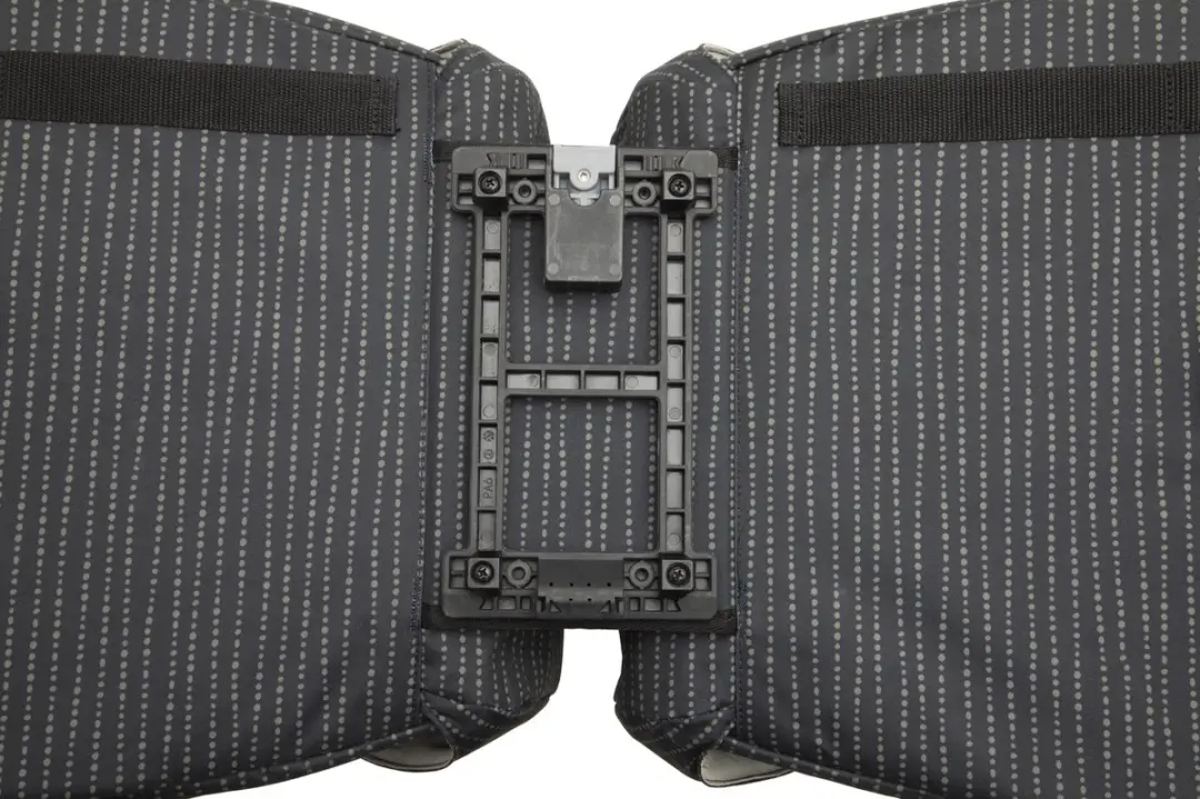 New Looxs Joli Double Nomi Dubbele Fietstas 37L - Zwart