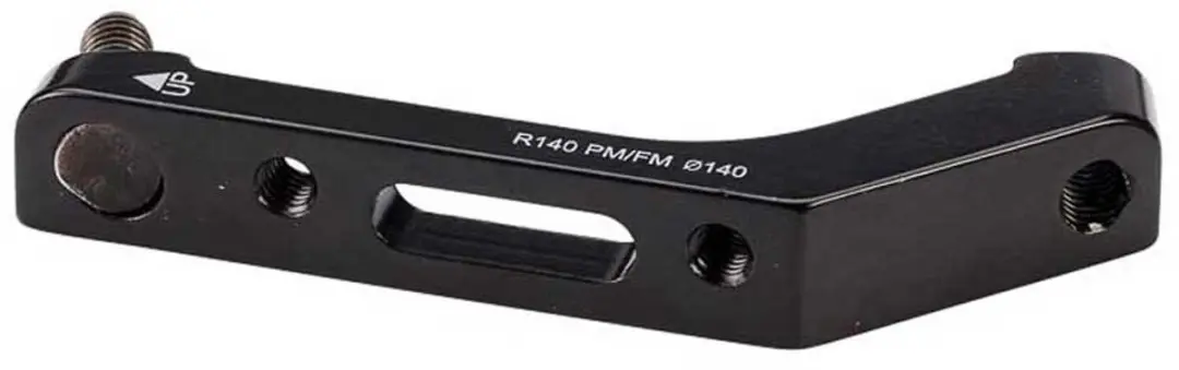 Elvedes Remschijf Adapter 160mm Aluminium - Zwart