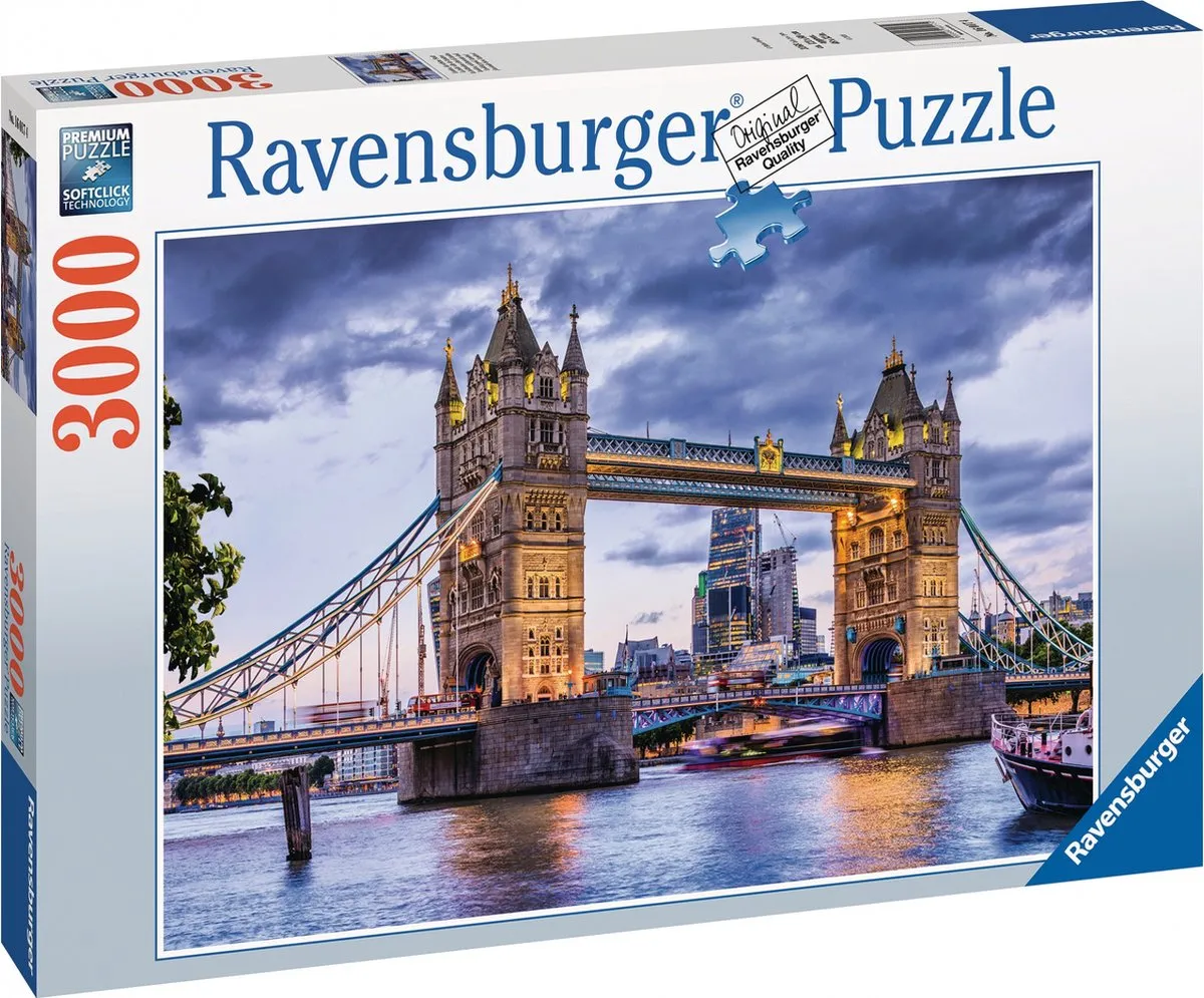 Ravensburger London Legpuzzel 3000 Stuks - Multicolor