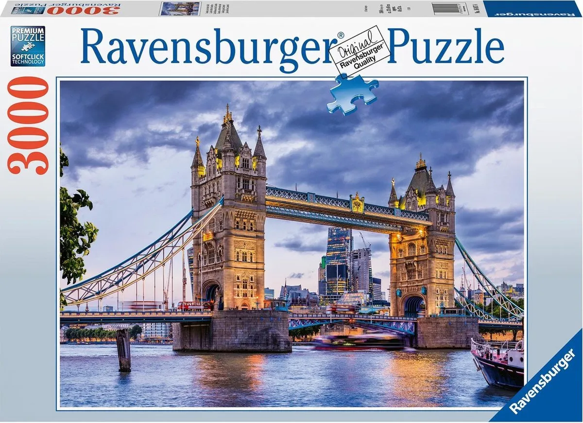 Ravensburger London Legpuzzel 3000 Stuks - Multicolor