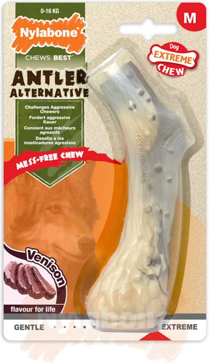 Nylabone Durable Chew Nylon Antler Medium