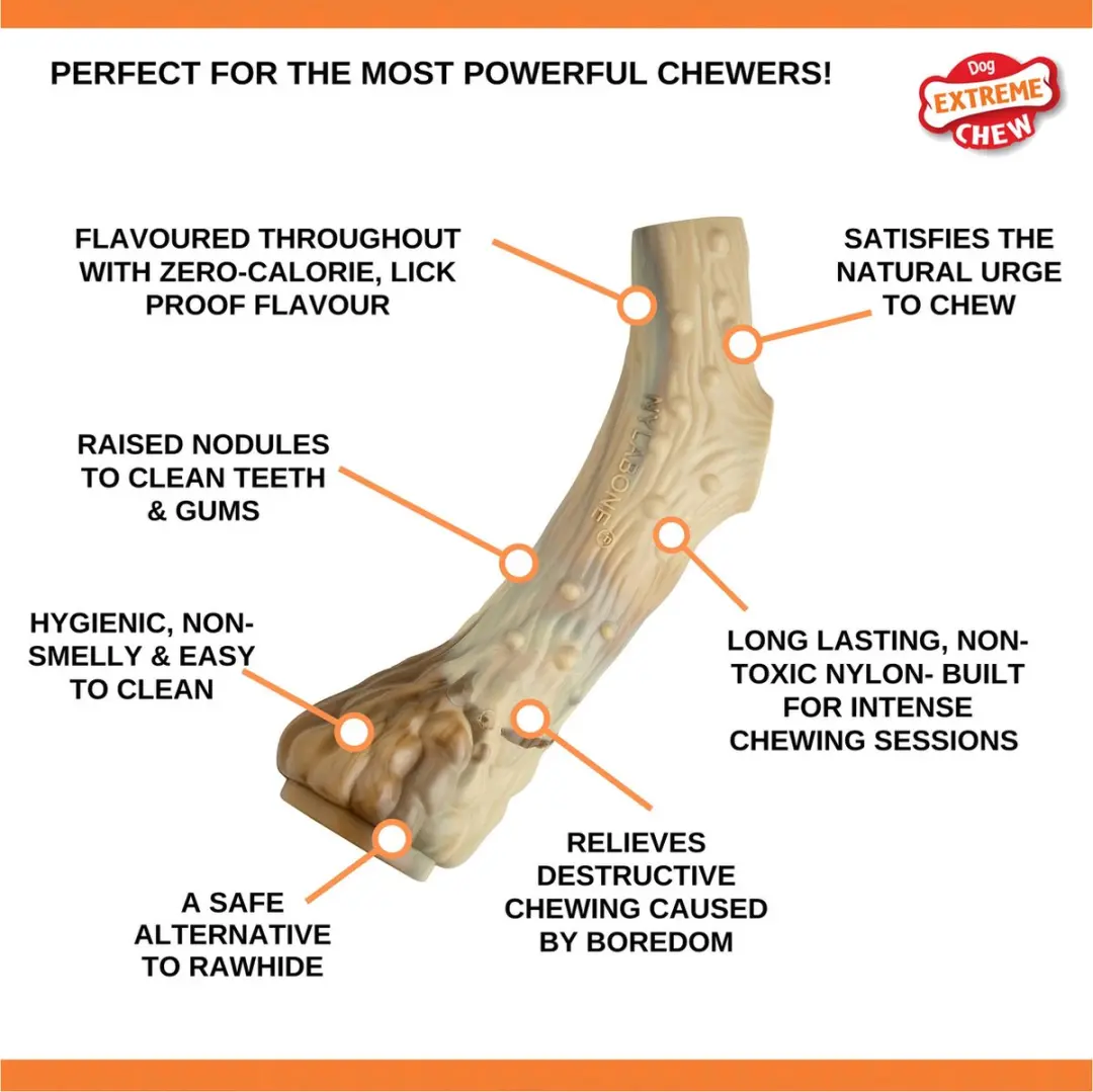 Nylabone Durable Chew Nylon Antler Medium