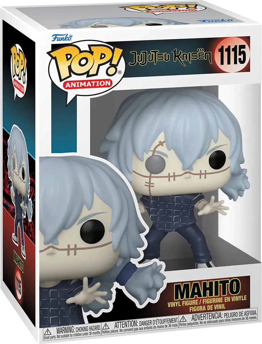 Funko Jujutsu Kaisen POP! Mahito Verzamelfiguur - 9cm - Multicolours