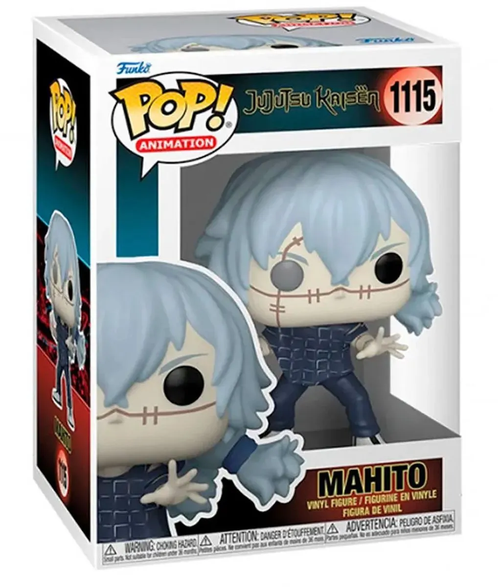 Funko Jujutsu Kaisen POP! Mahito Verzamelfiguur - 9cm - Multicolours - afbeelding 6 van 6