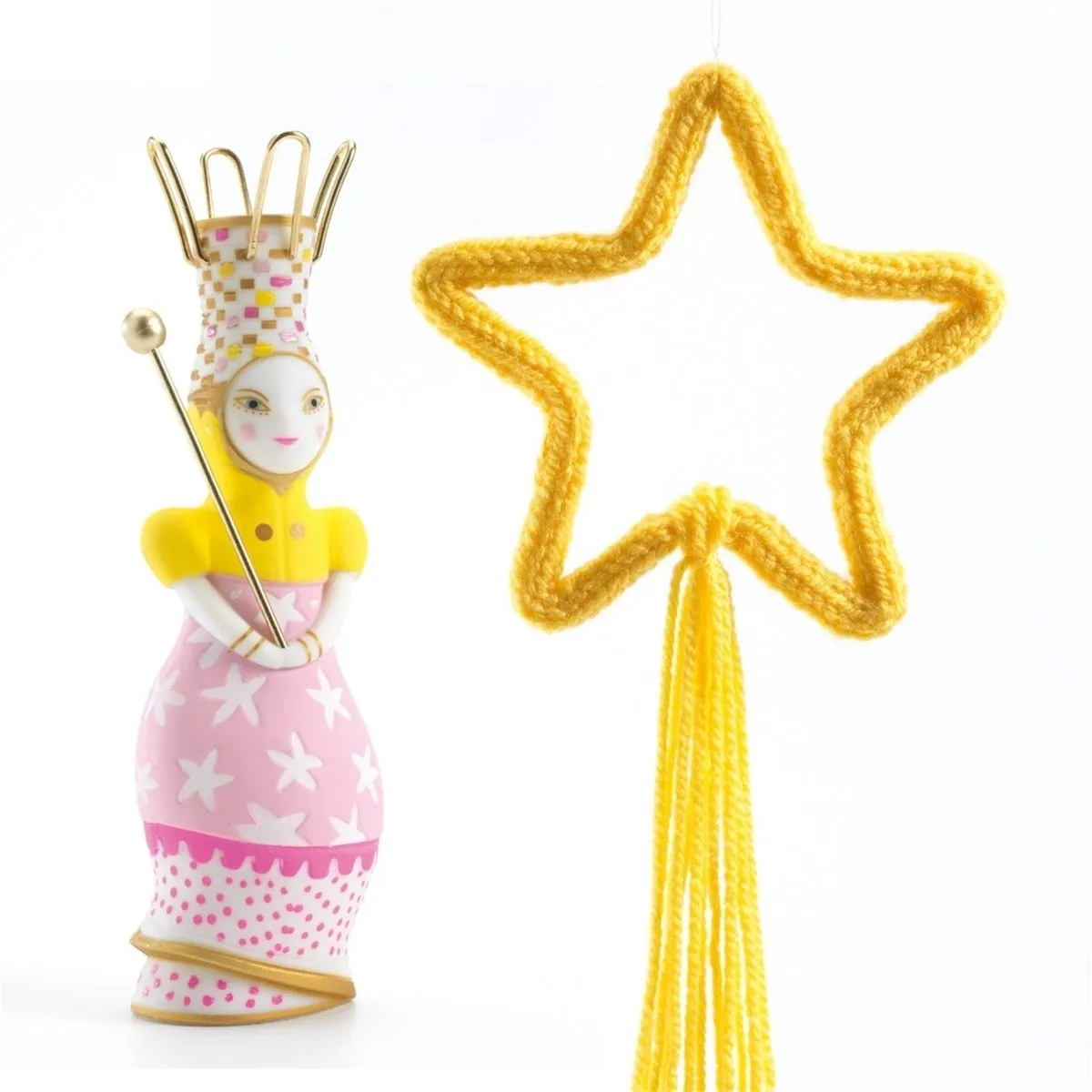 Djeco French Knitting Princess - Multicolor