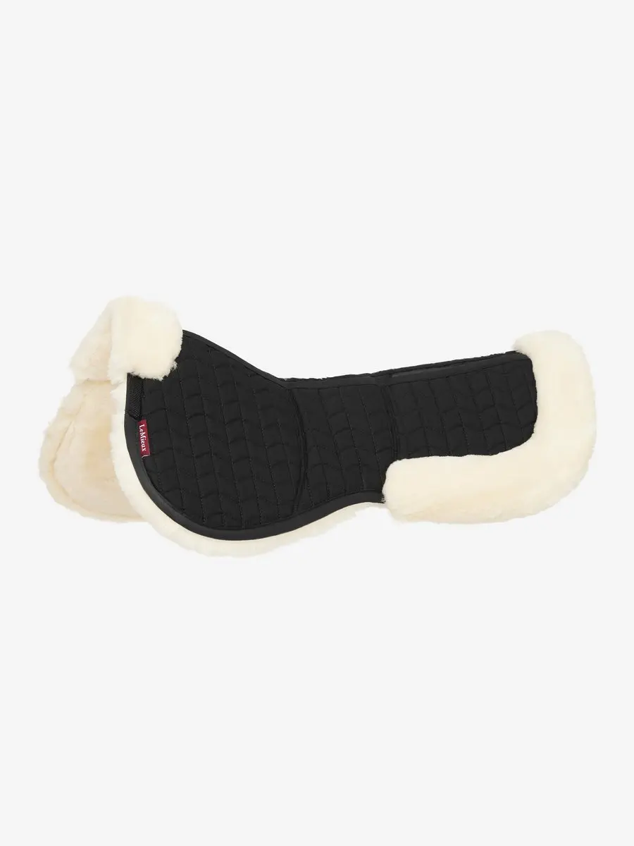Lemieux Merino+ ProSorb 3 Pocket Zadelonderlegger Full - Zwart/Naturel