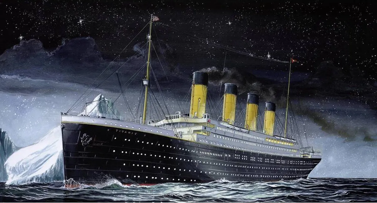 Revell R.M.S. Titanic Modelbouwpakket 1:1200 - 40 Onderdelen