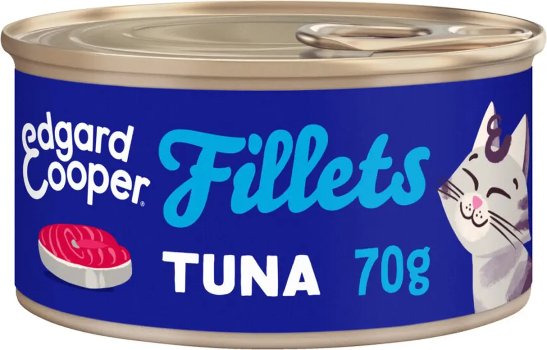Edgard & Cooper Kattenvoer Fillets Tonijn 70g - afbeelding 6 van 6