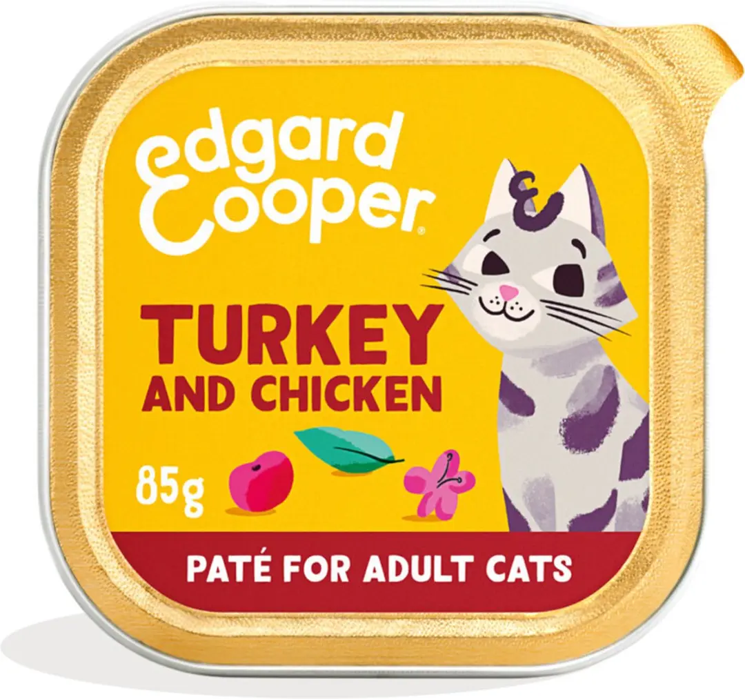 Edgard & Cooper Adult Pate Kalkoen - Kip 85g - afbeelding 6 van 6