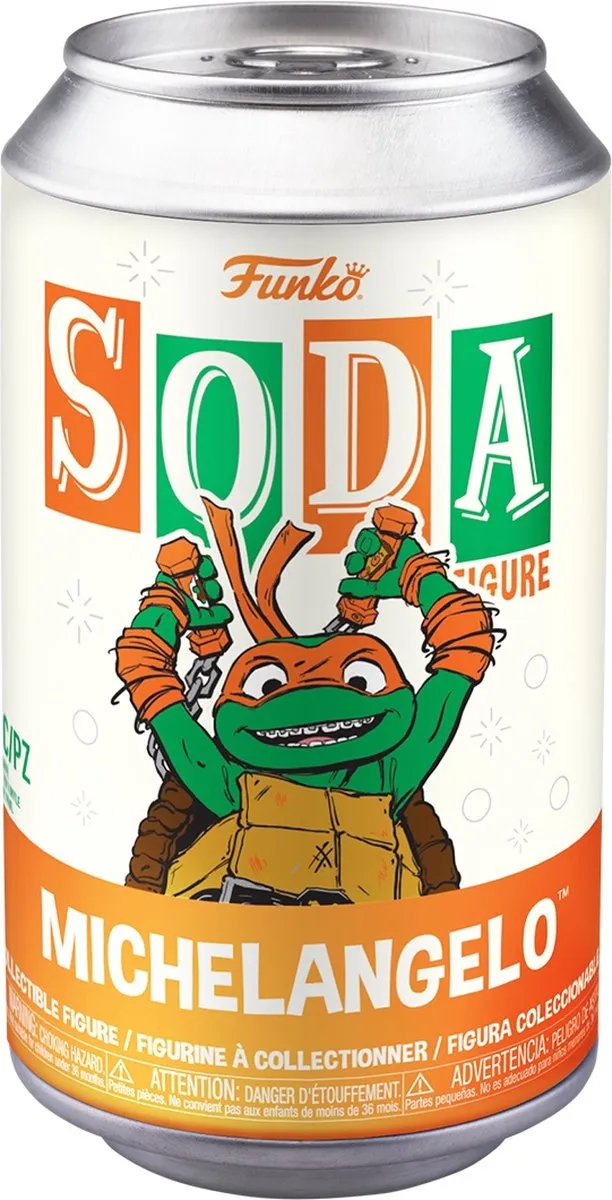 Funko Soda Pop! TMNT Michelangelo Mayham - Multi